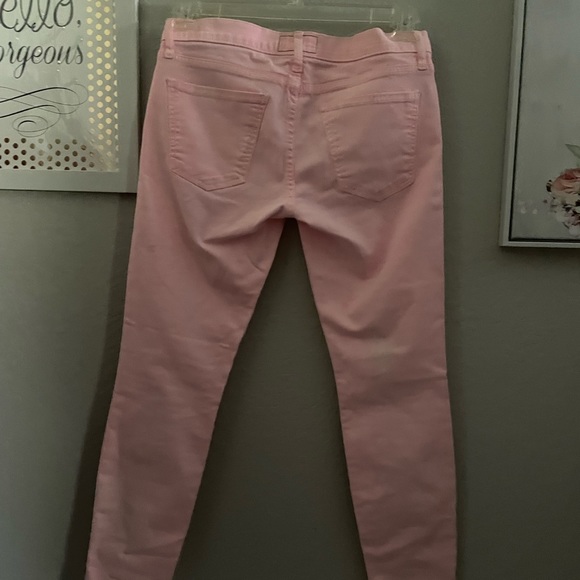 Current Elliott cool summer pink straight legged cropped jeans/sz 27/worn once** - Picture 5 of 8